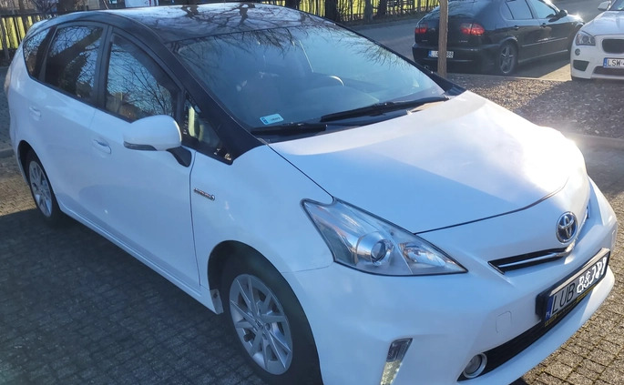 Toyota Prius+ cena 46900 przebieg: 399000, rok produkcji 2015 z Lublin małe 191